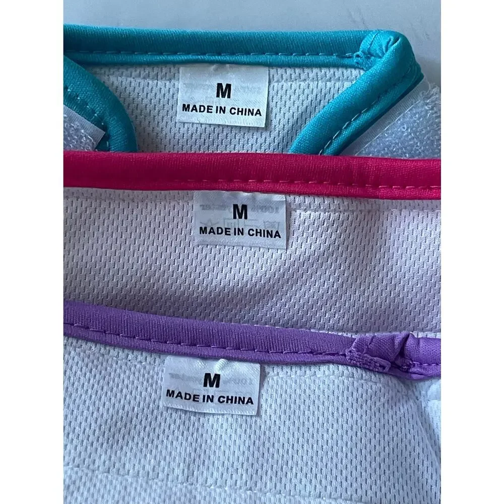 WeGreeco Reusable Washable Dog Diapers Female (3 Pack) - Medium